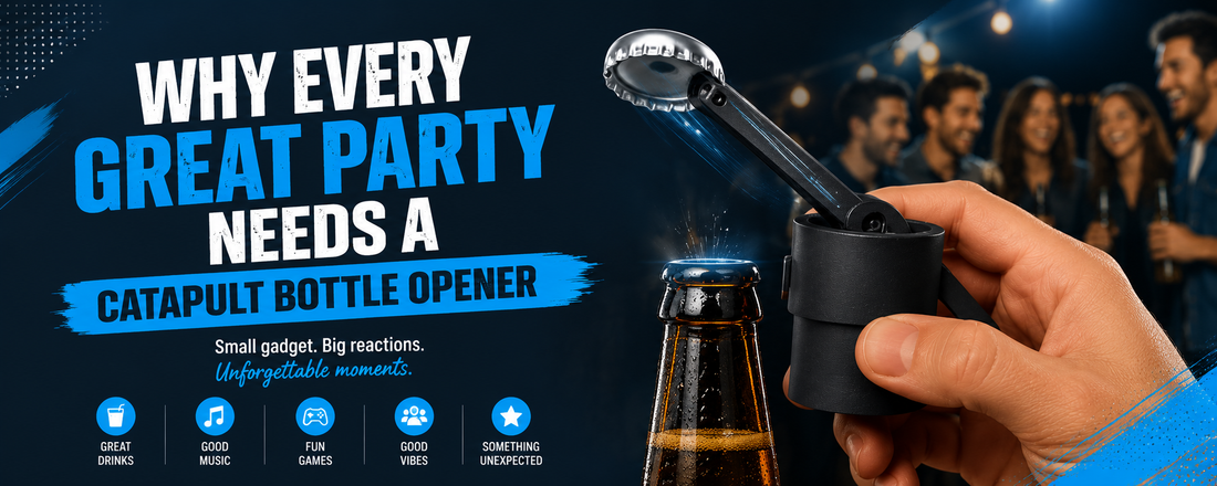 Why Every Great Party Needs a Catapult Bottle Opener