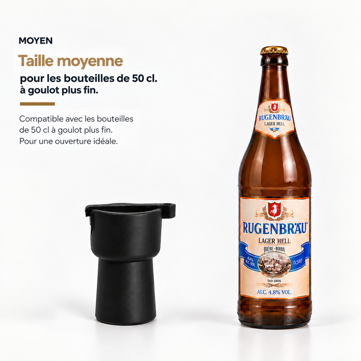 Flexilee™ — Ouvre-bières catapulte